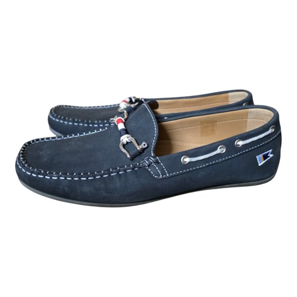 New Men's Riomar "The Navy Waterman" Shoes - Picture 5 of 6